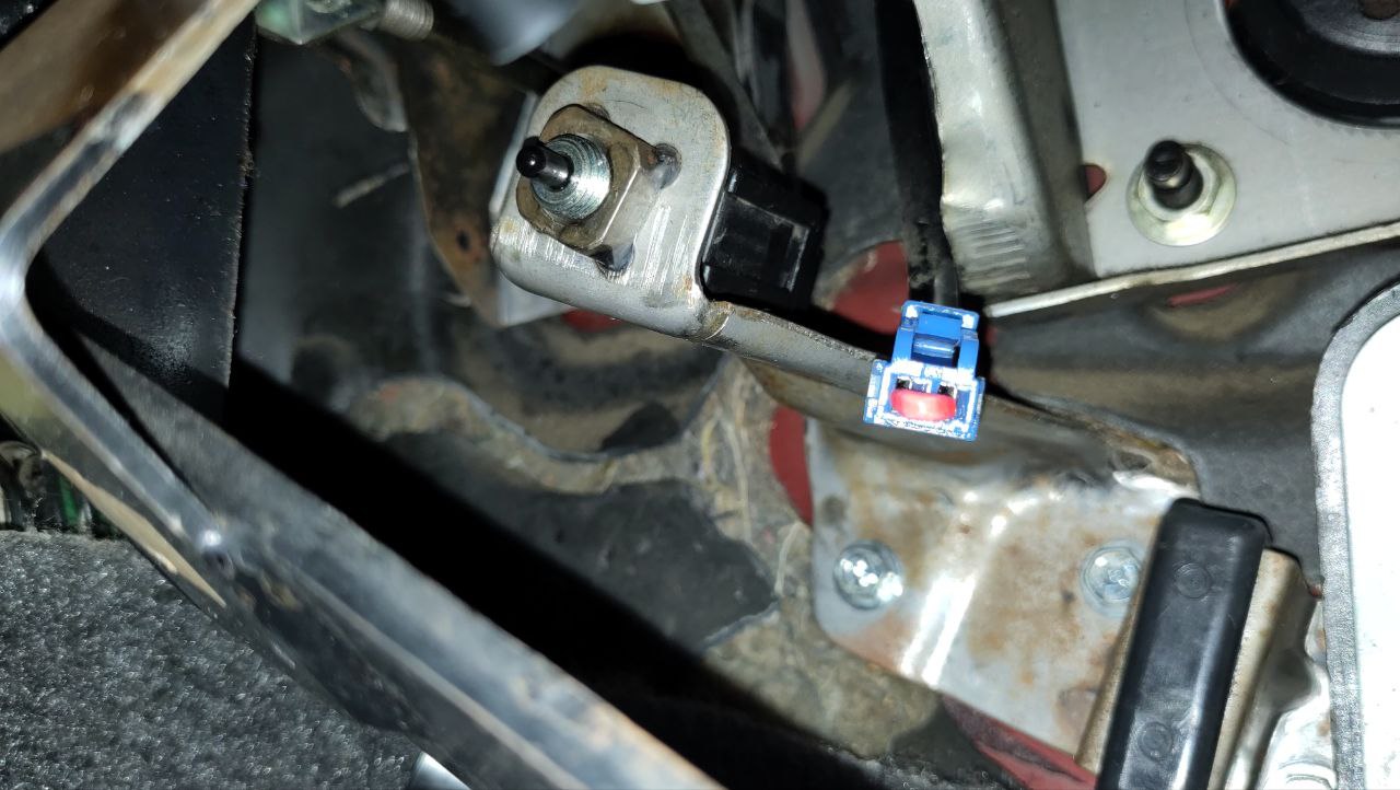 Clutch Switch Wire Install